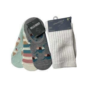 Hello Socks!  Universal Thread Crew Socks Liners No Show NWT